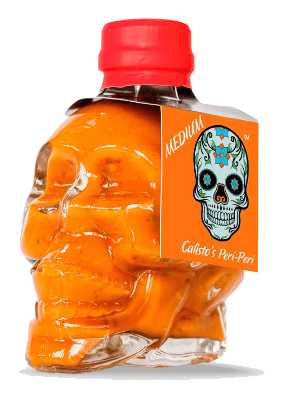 Calisto’s Skull Peri-Peri Sauce Medium 1 Skull peri-peri sauce medium, 400ml
