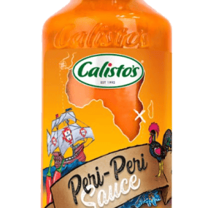 Calisto's medium peri-peri sauce, 125ml and 250ml