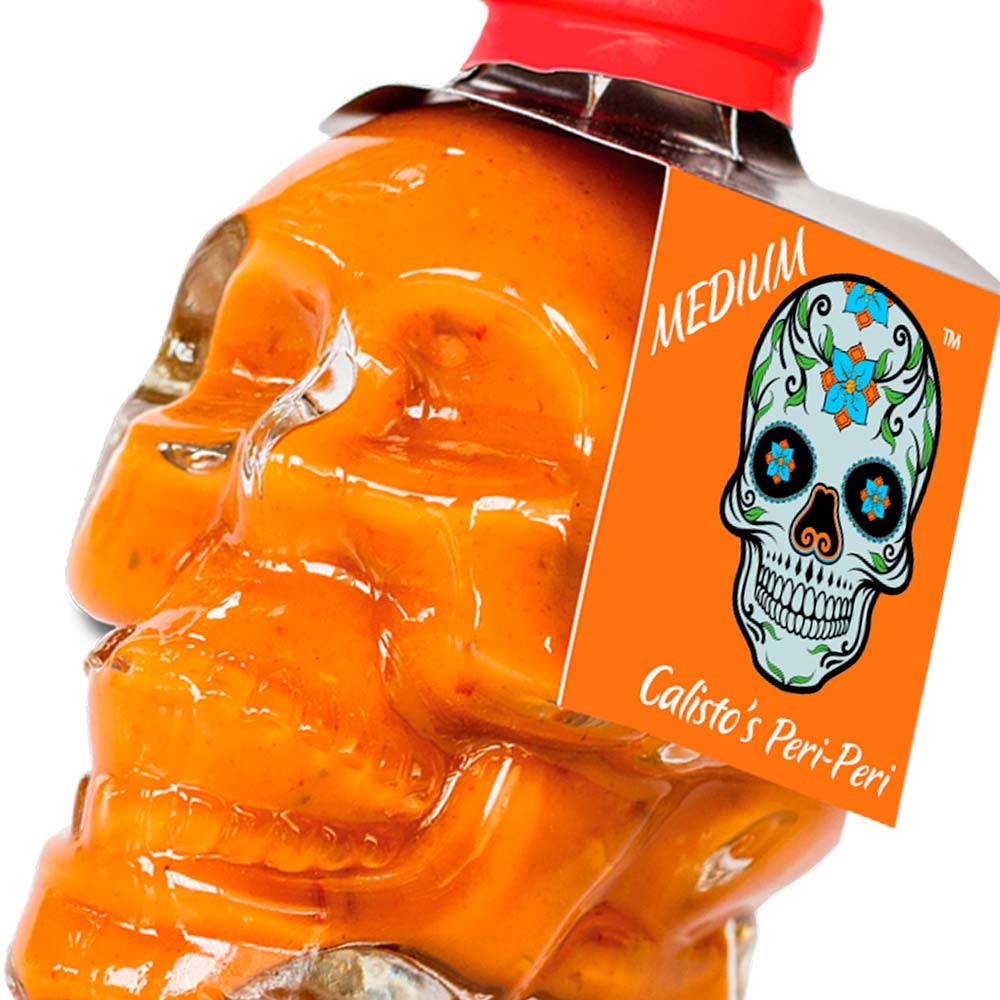 Calisto’s Skull Peri-Peri Sauce – Medium - Image 2