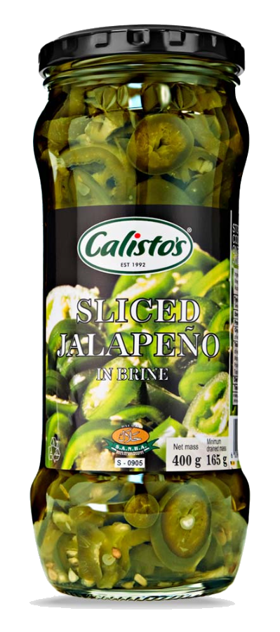 Calisto’s Sliced Jalapeños in Brine