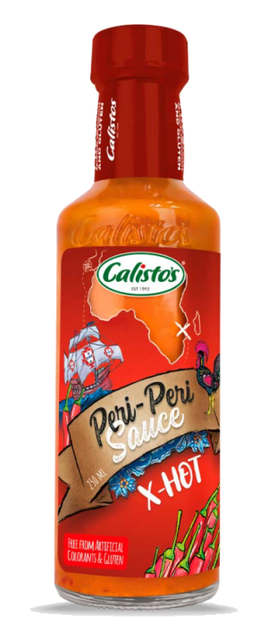 Calisto's extra hot peri-peri sauce, 250ml