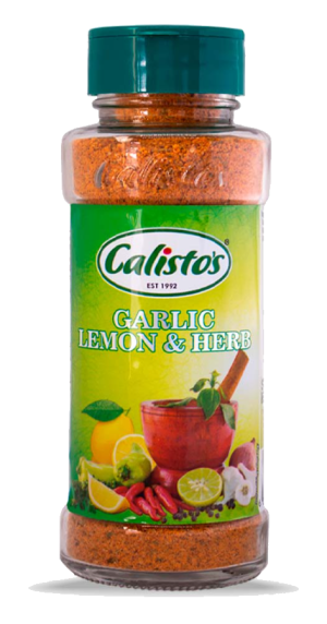 Garlic lemon and herb seasoning, 145g