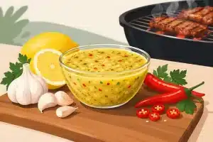 Garlic Lemon Chilli Sauce for Better Braais